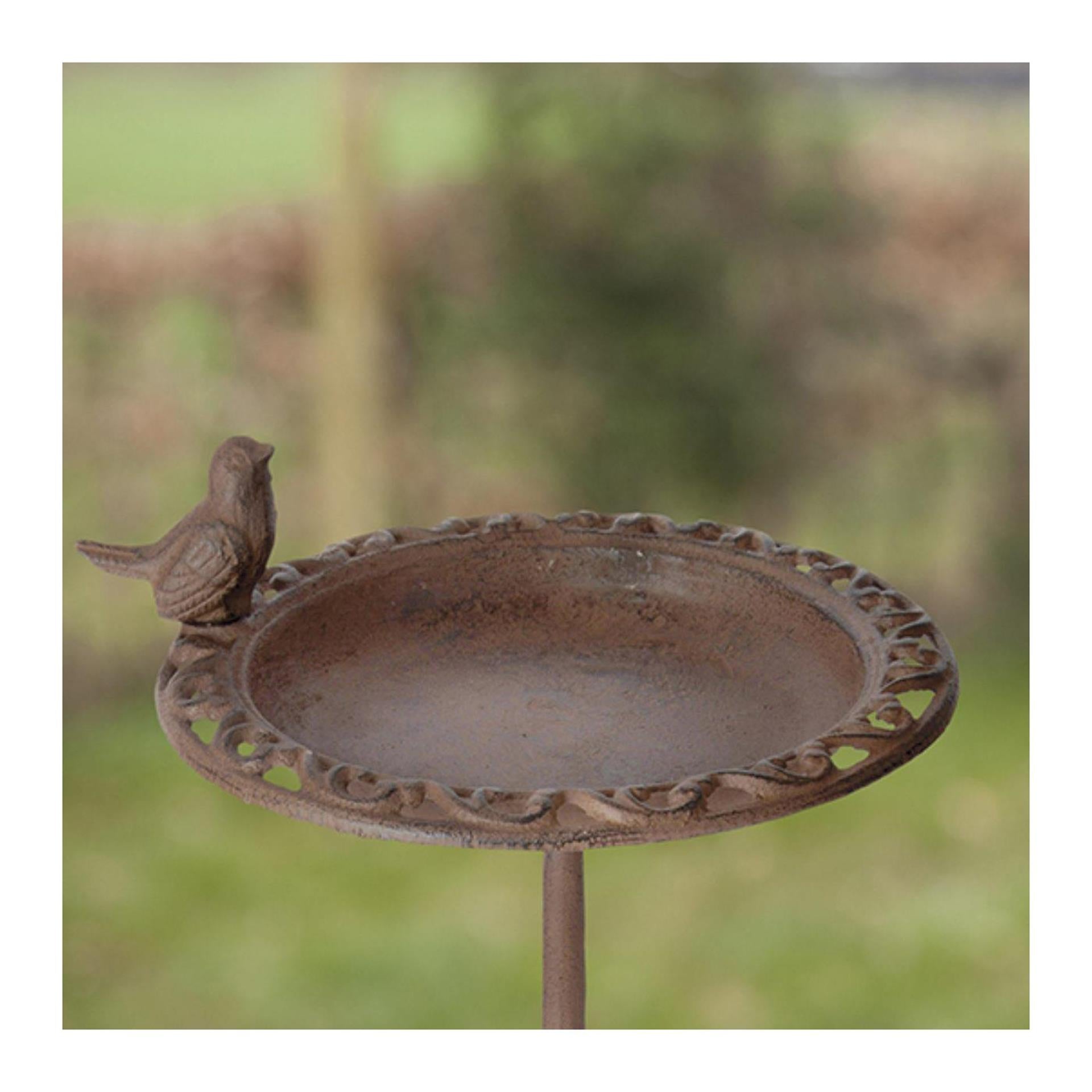 Esschert design vogelbad op hoge voet