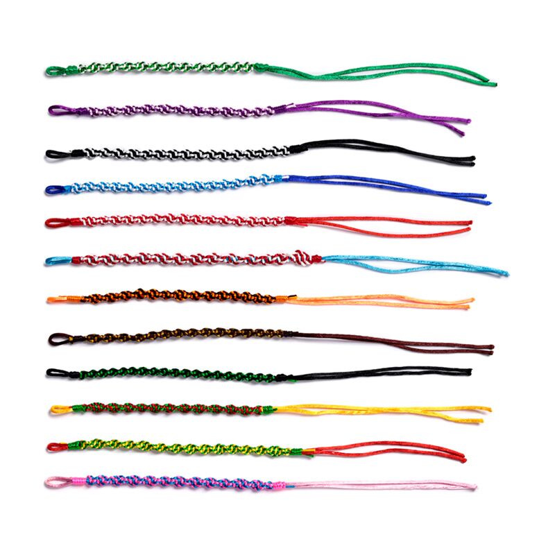 Vriendschapsarmbanden - geknoopte draai