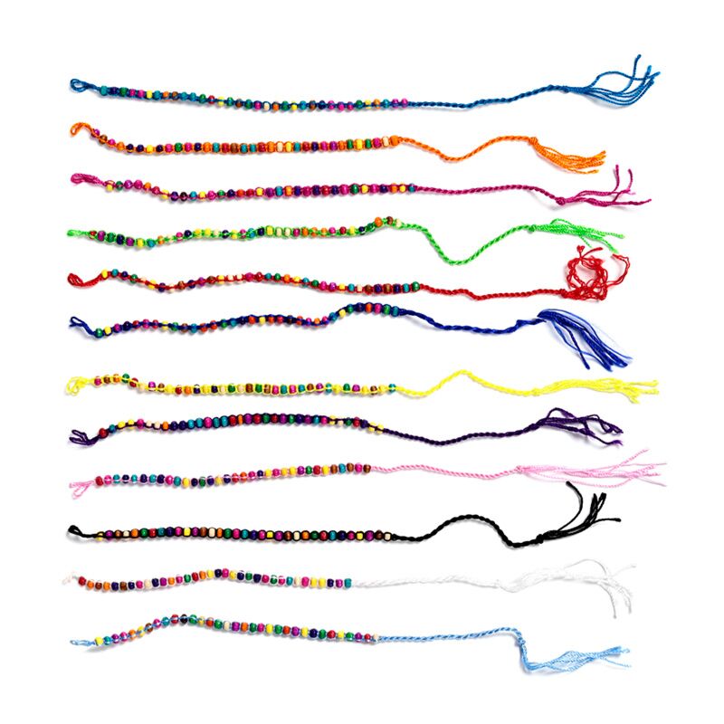 Vriendschapsarmbanden - geweven kralen