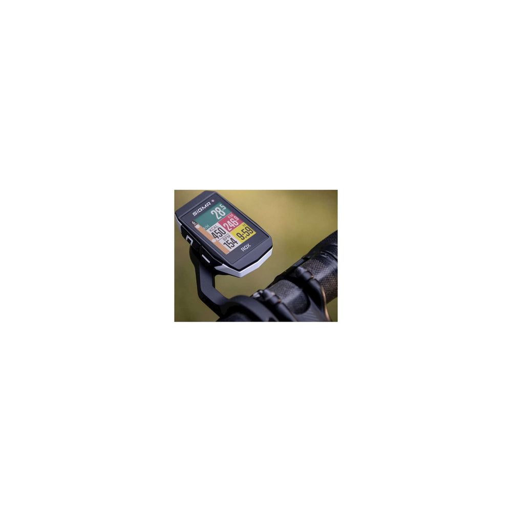Sigma rox 11.1 evo gps hr + cad snelh set + sb gps+ant+ble riem+usb-c