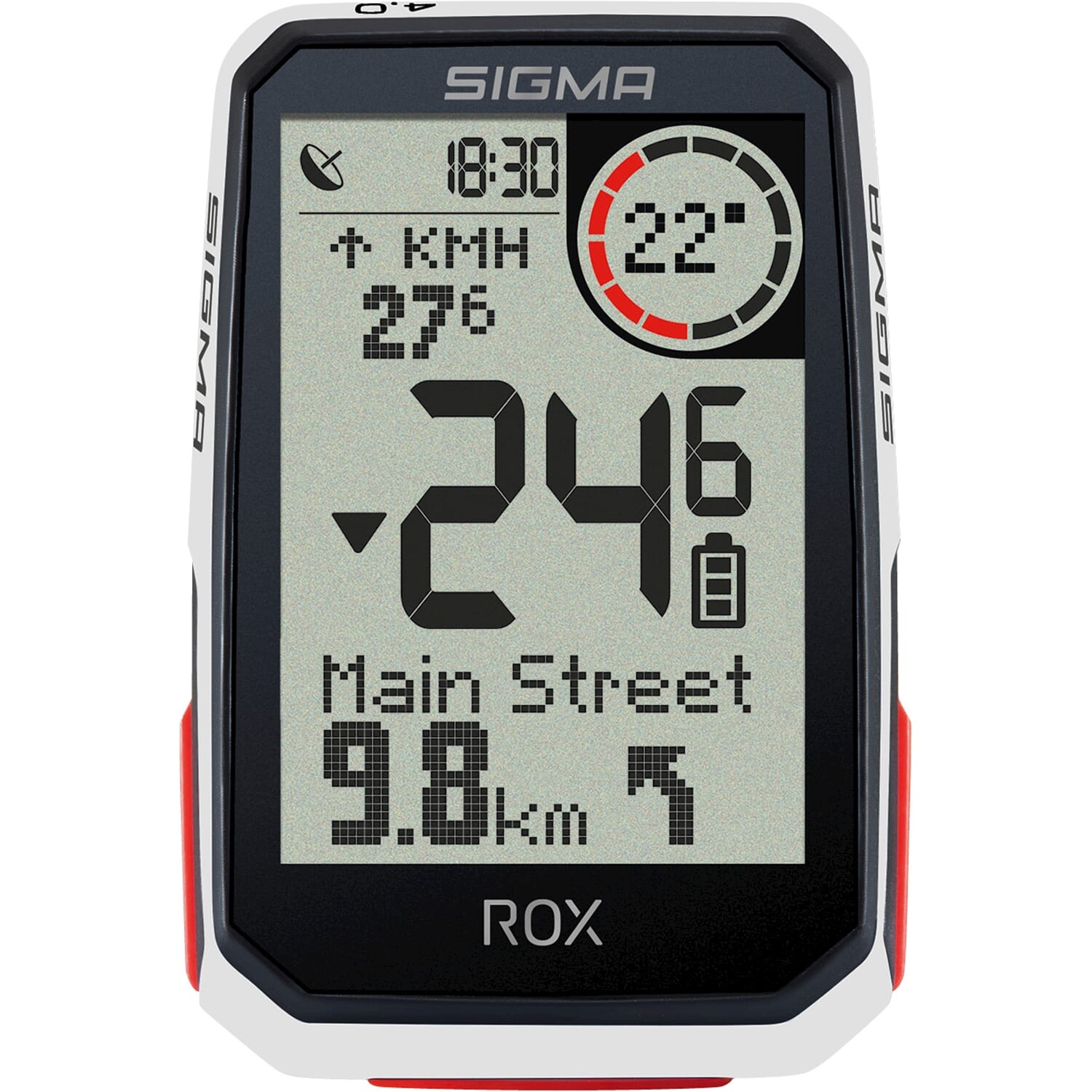 Sigma rox 4.0 gps zw wi hr stuurhouder cad snelh sensor topmount set