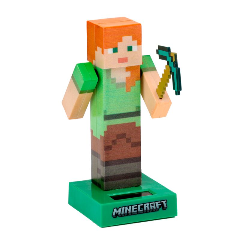 Minecraft alex zonnecel zonnevriend poppetje