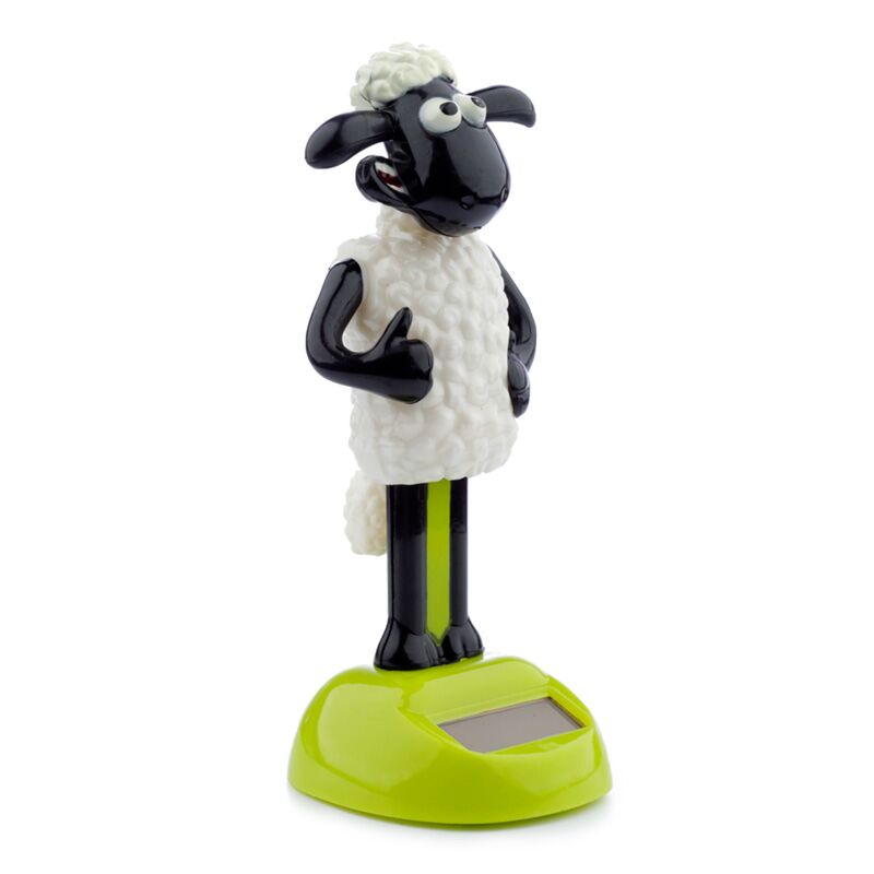 Shaun het schaap zonnecel zonnepal poppetje - gelicentieerd