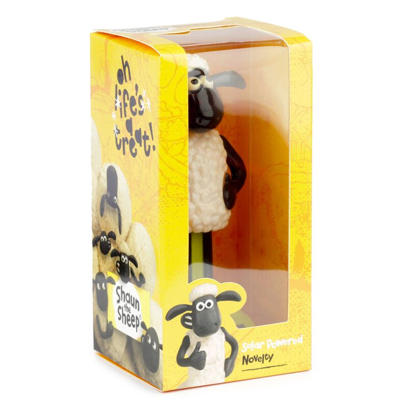 Shaun het schaap zonnecel zonnepal poppetje - gelicentieerd