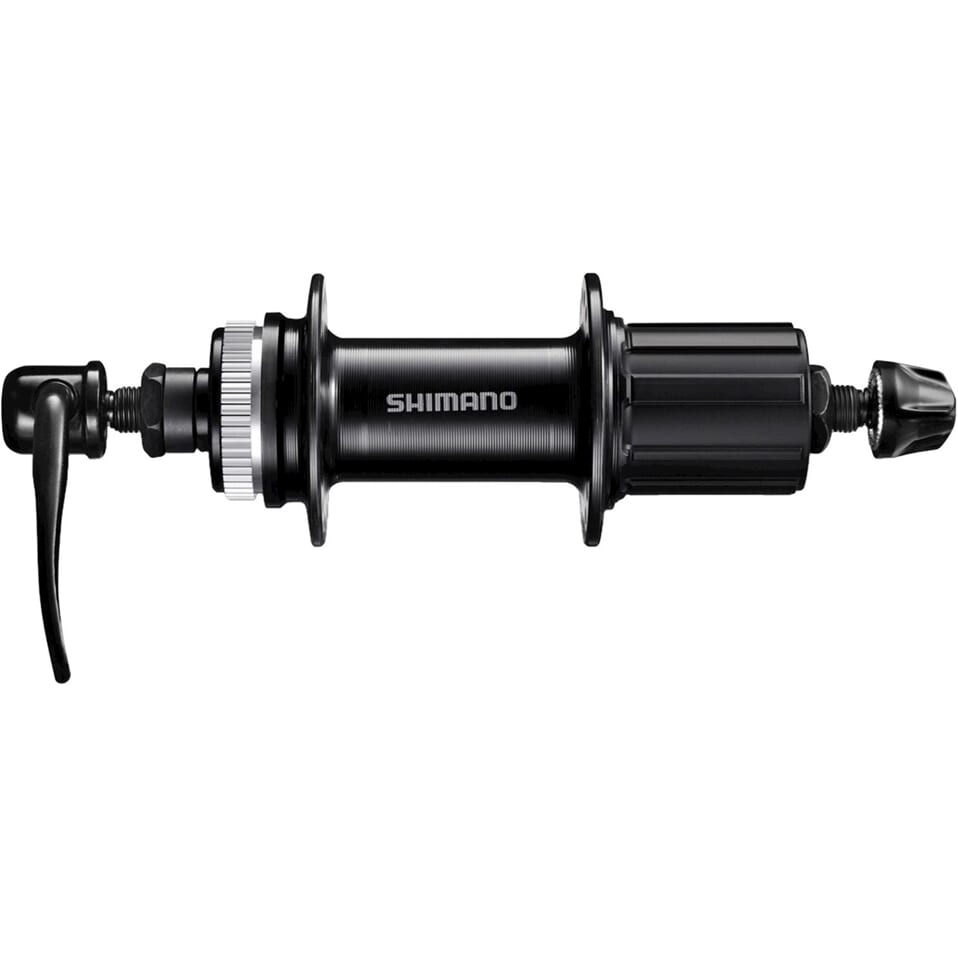 Shimano achternaaf fh-qc300 135 36 centerlock zwart
