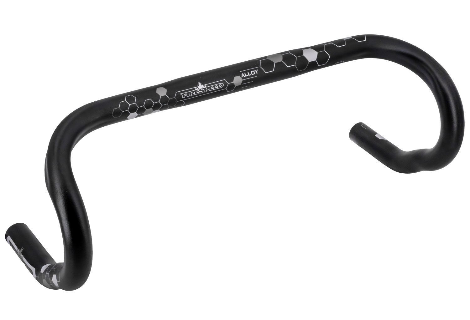 Katana firespeed f-7dbc aluminium 7075 ø26 road handlebars black | 26,0mm x 420mm