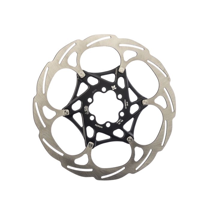 Formula disc 2-pieces - 6 bolts - ø180mm - black