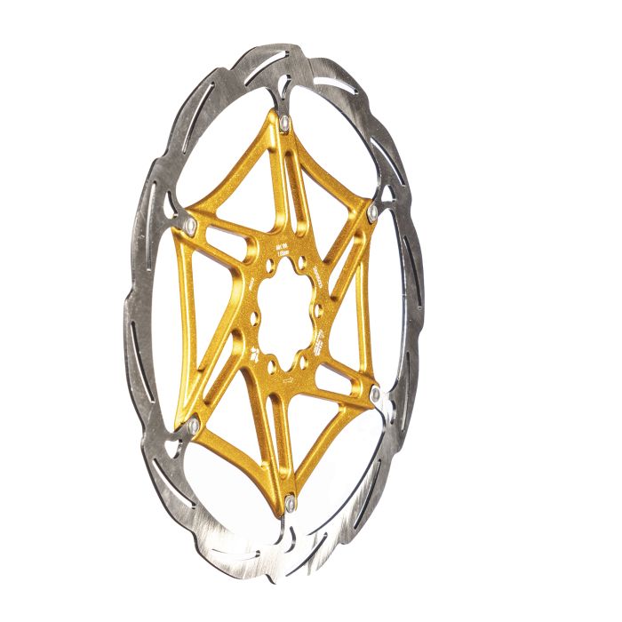 Formula disc 2-pieces - 6 bolts - ø203mm - gold