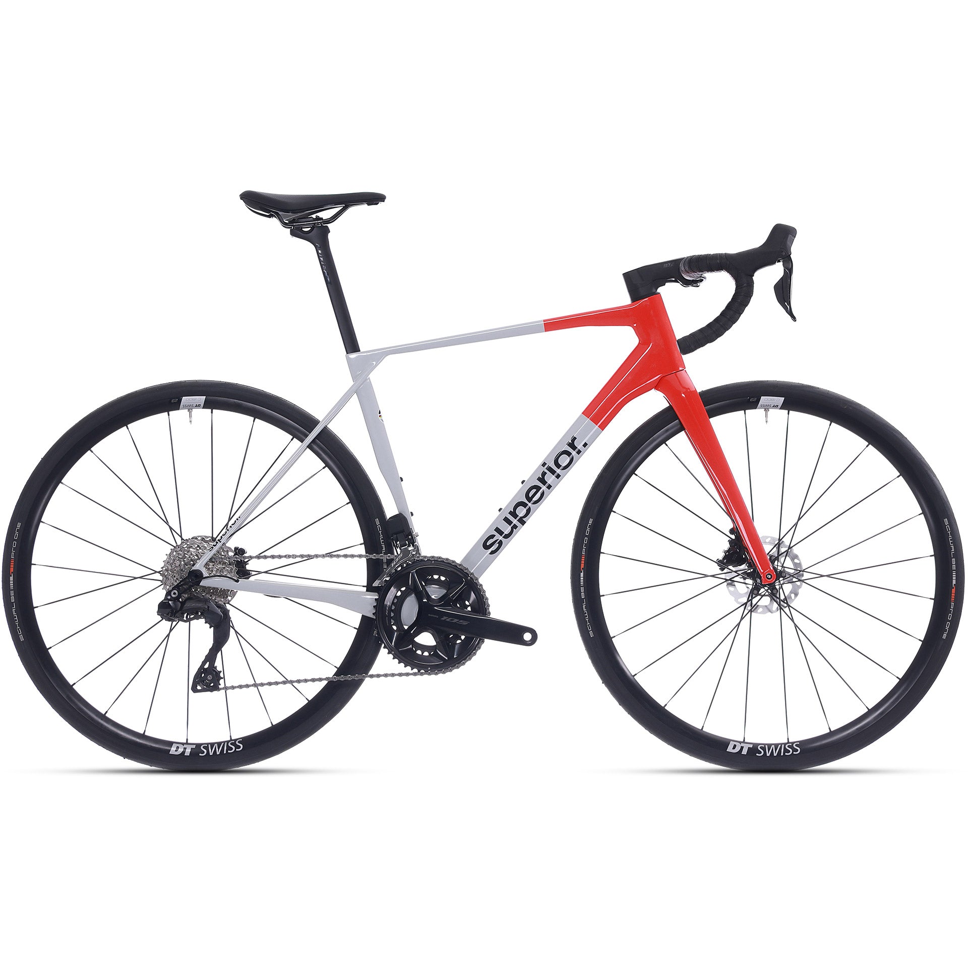 Superior X-road 9,5 gf 700cx56cm(l) gls grijs oranje rood