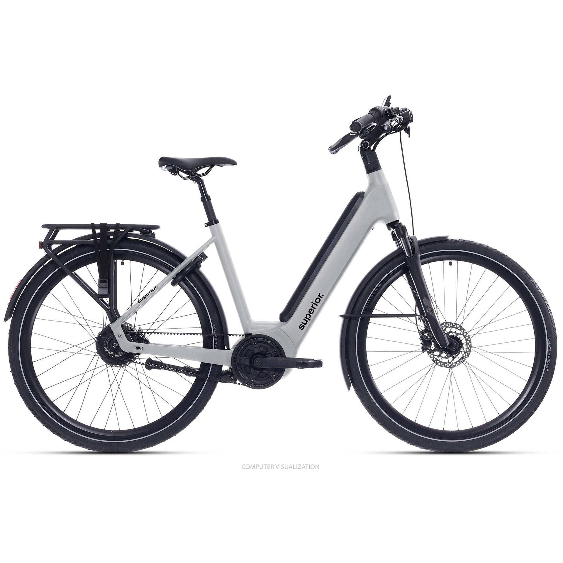 Superior eway 6.5 58cm (xl) gloss grey mik