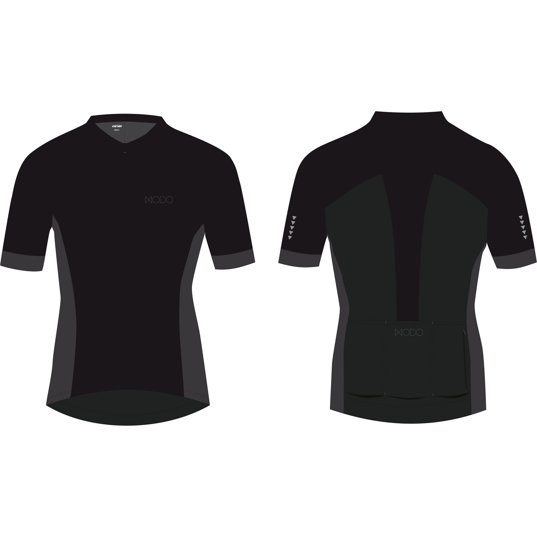 Superior dames jersey modo maat xl jet black