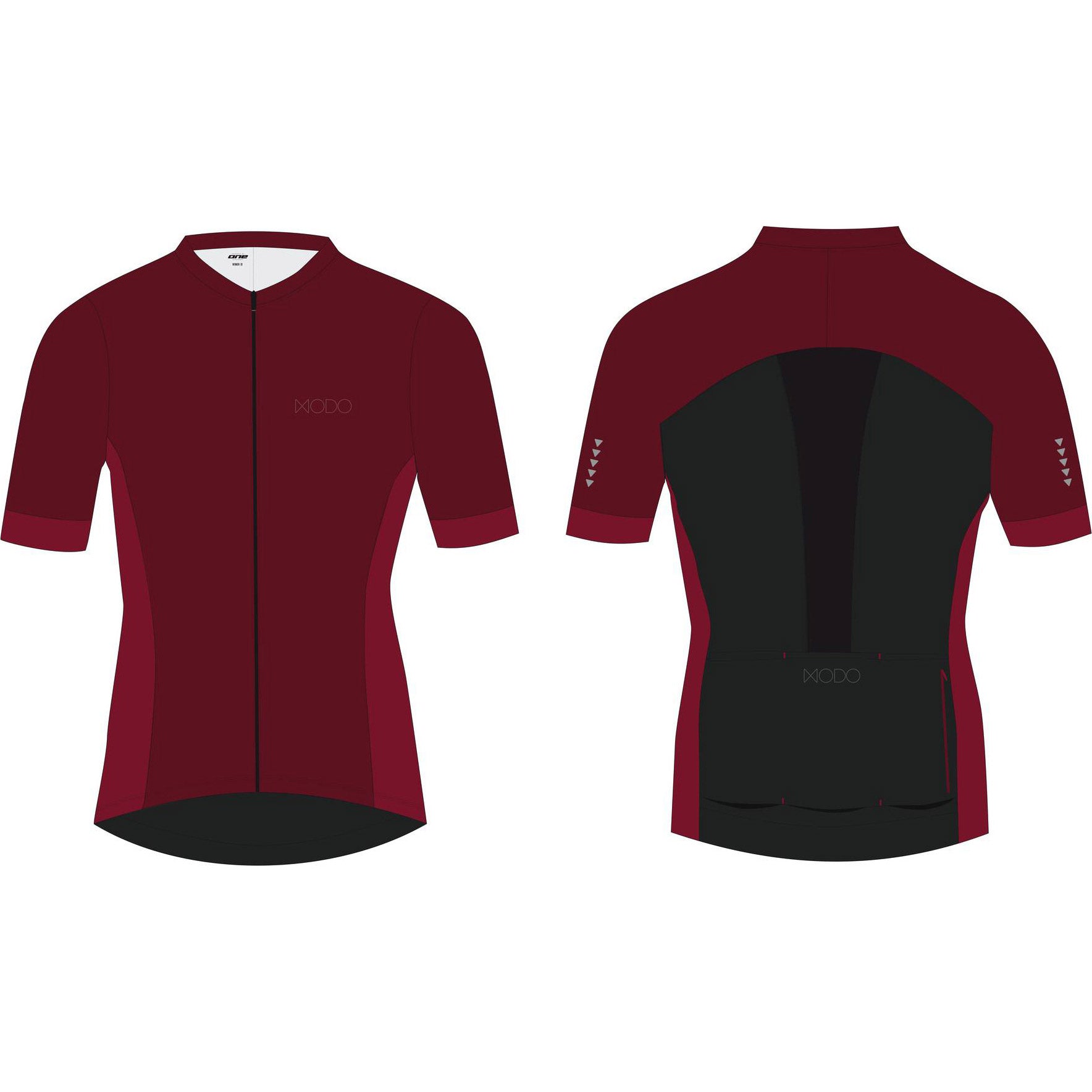 Superior dames jersey modo maat l tibetan red