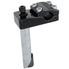 stuurpen freestyle BMX 21.1mm zwart