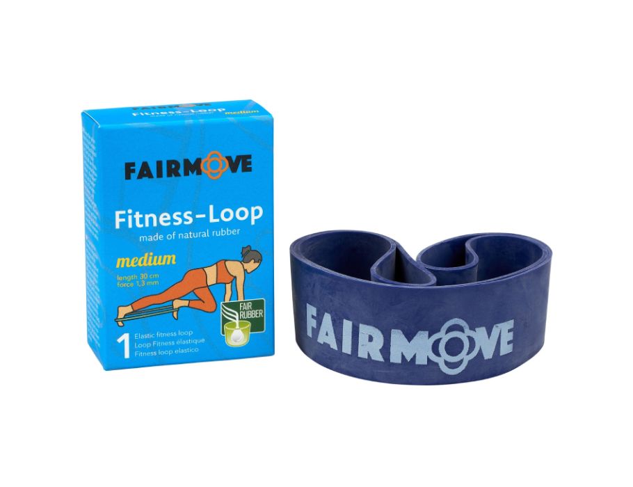 Fairzone fitnessloop - medium - blauw