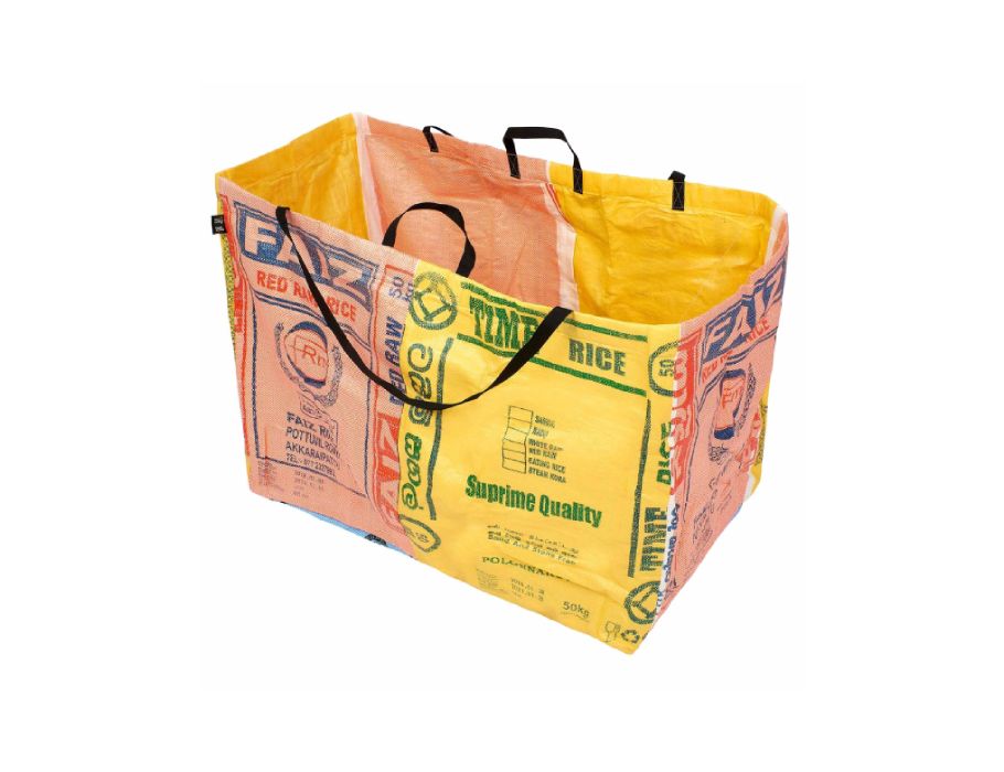 Fairzone tuintas - groot - upcycled rijstzak