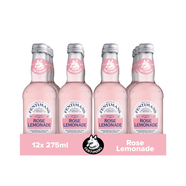 Fentimans rose lemonade flesje (12x 275ml)