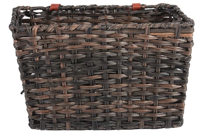 fietsmand junior bruin 30 liter