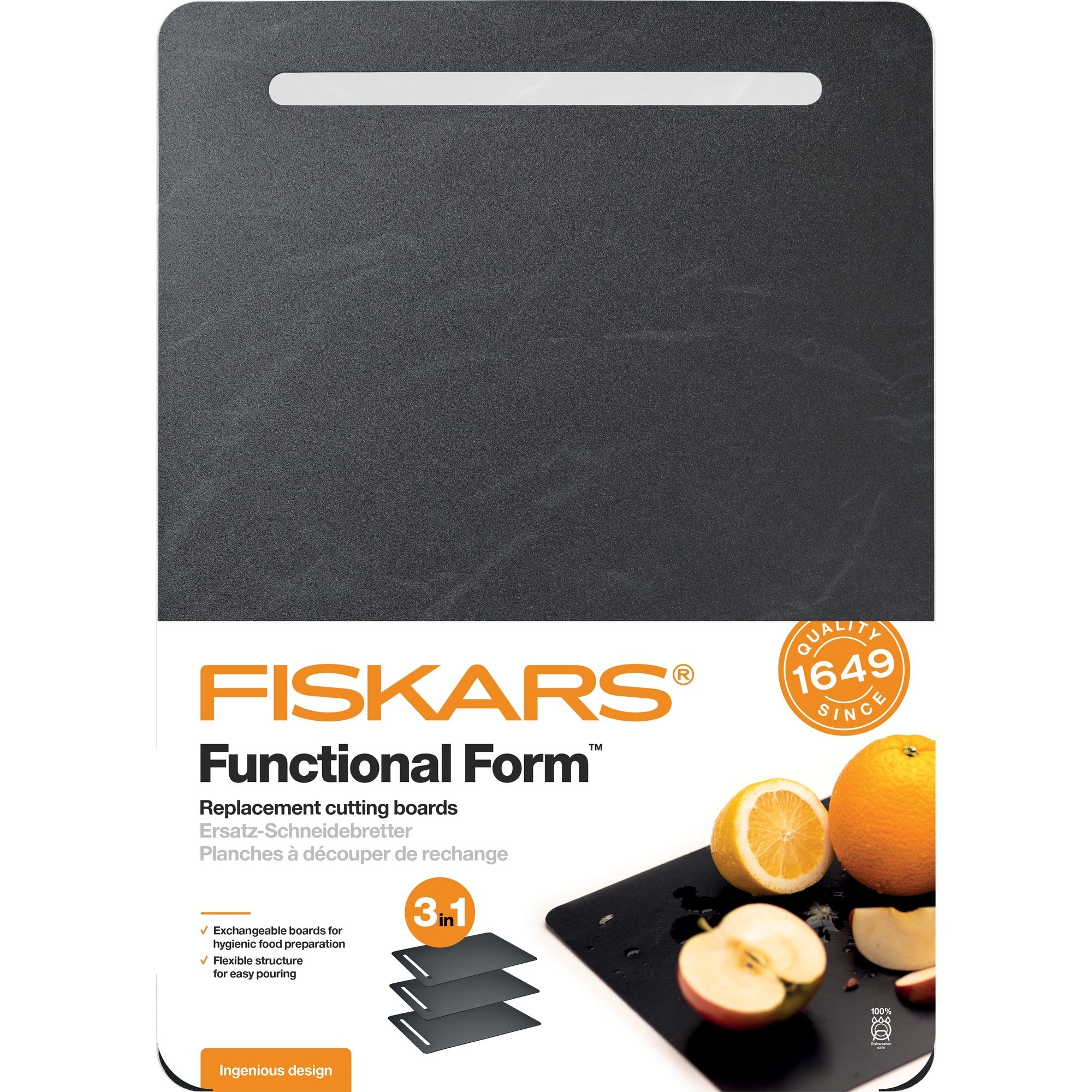 Fiskars Fiskars Functional Form Kunststof snijplanken 3-delig