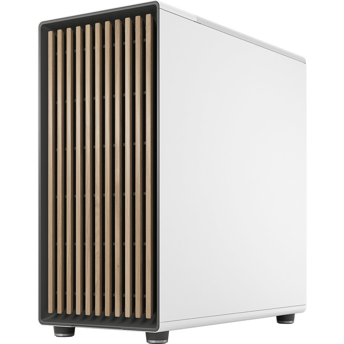 Fractal design north xl midi tower behuizing (wit | 2x usb-a | 1x usb-c | tempered glass)