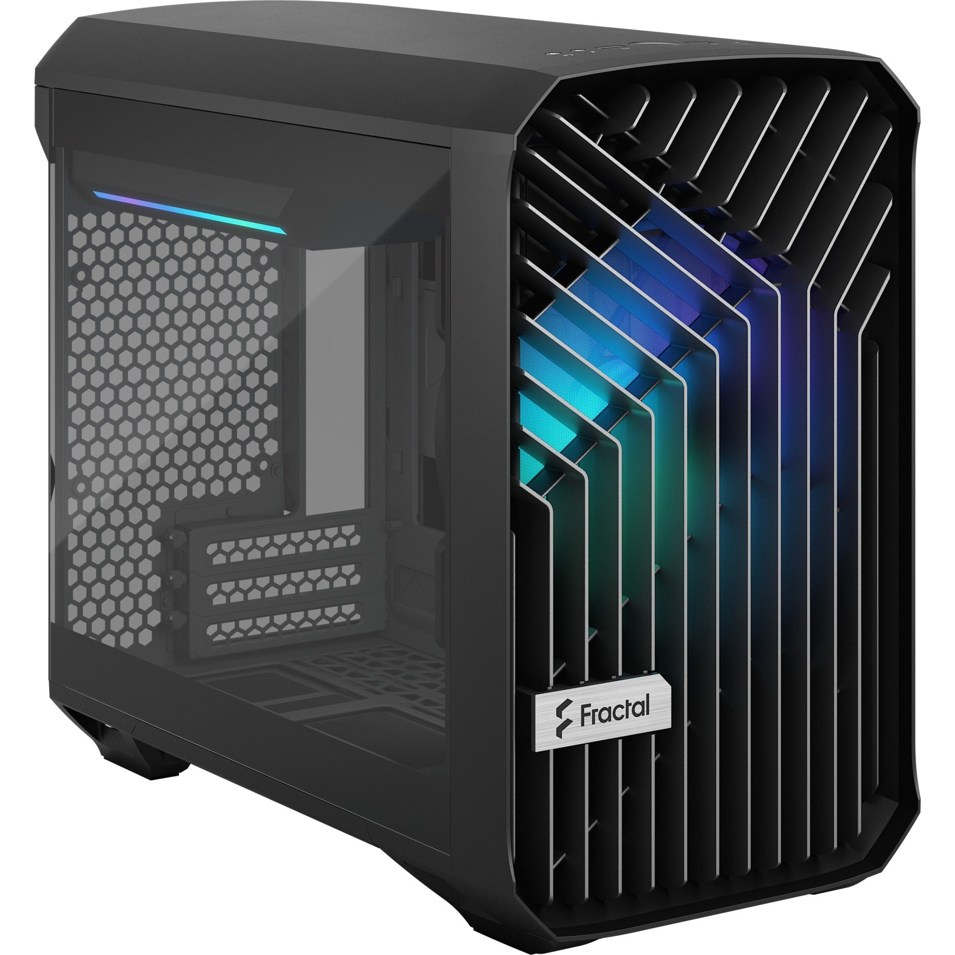 Fractal Design Fractal Design Torrent Nano RGB Zwart TG Licht Tint