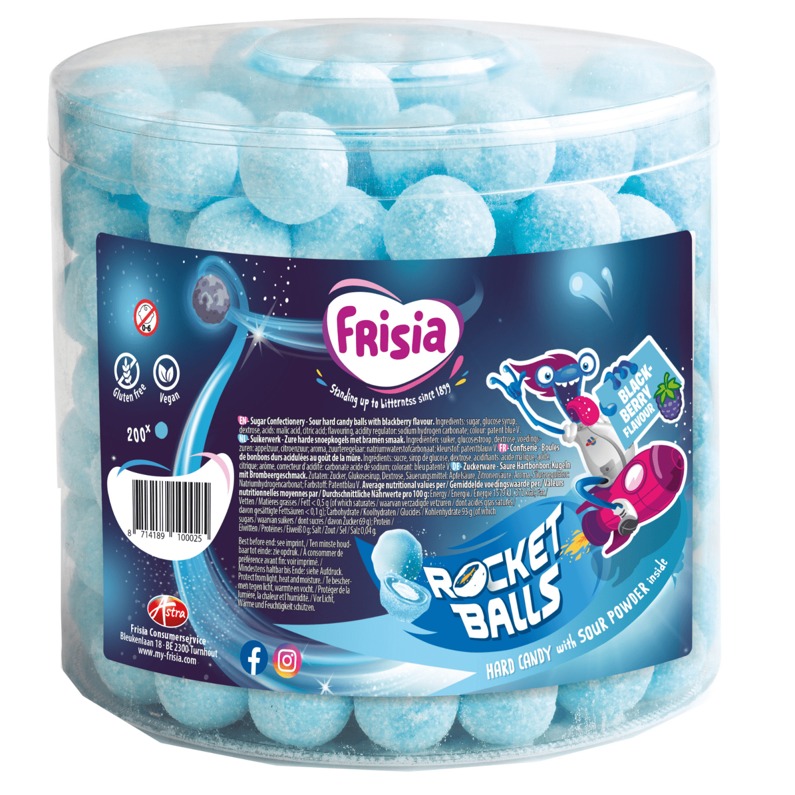 Frisia rocket balls bramen (200 stuks)