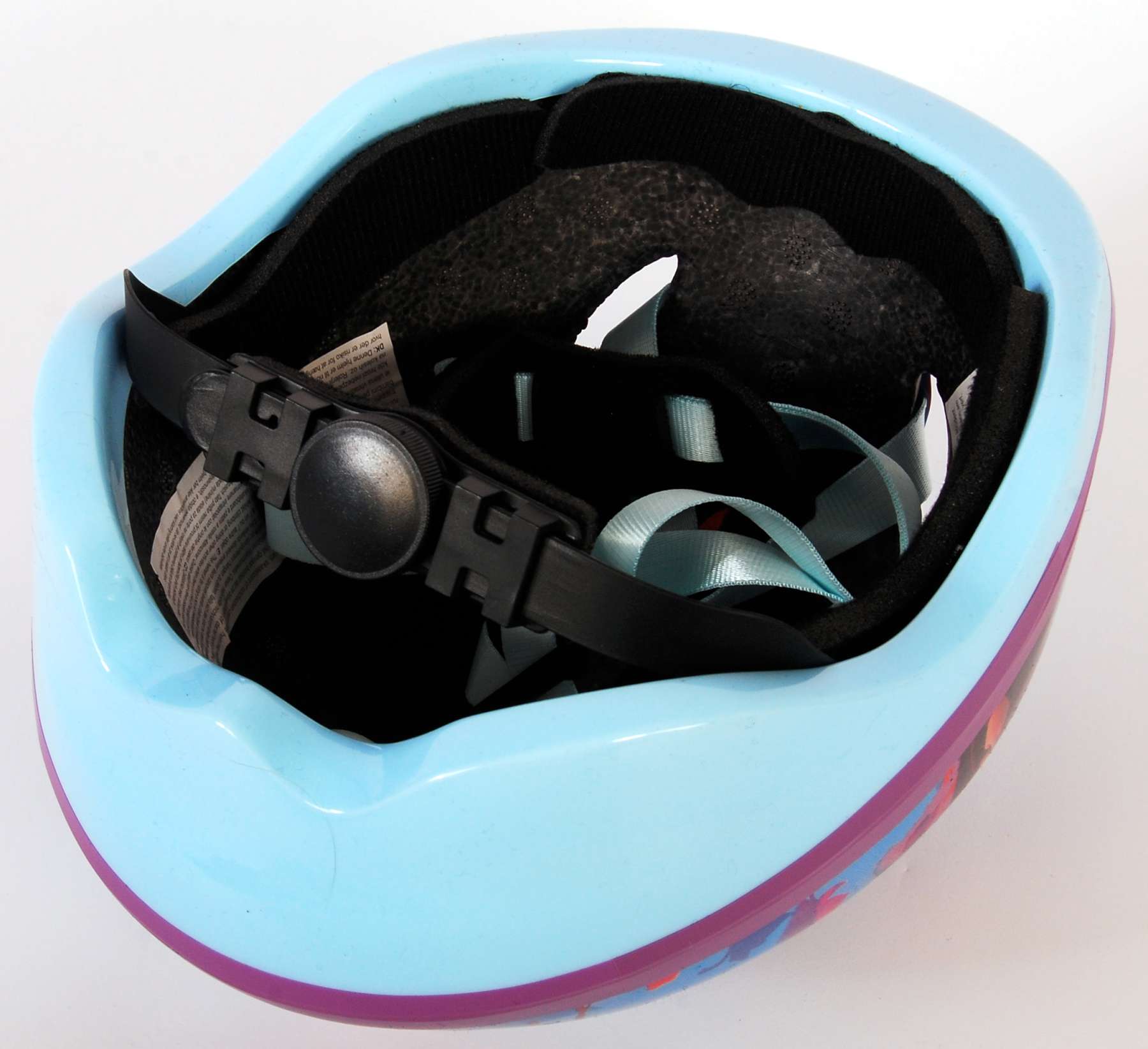 Disney Frozen fiets-skatehelm blauw roze maat 51-55 cm