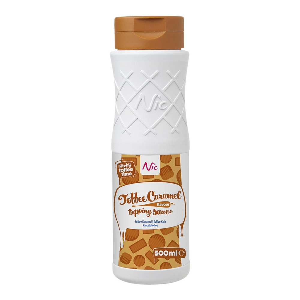 Nic topping toffee caramel (500ml)