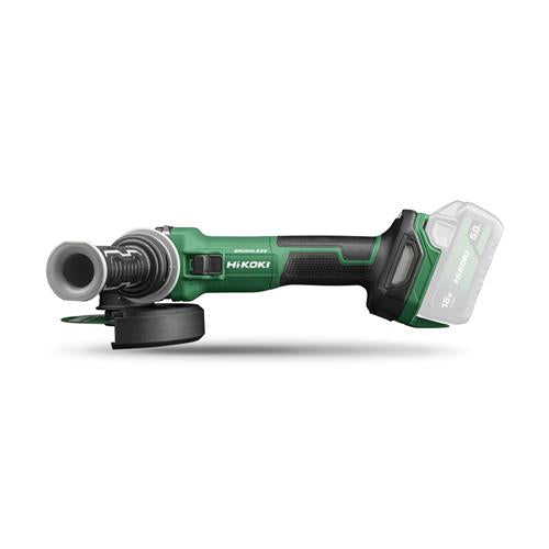 Hikoki accu haakse slijper 125mm 18v naked