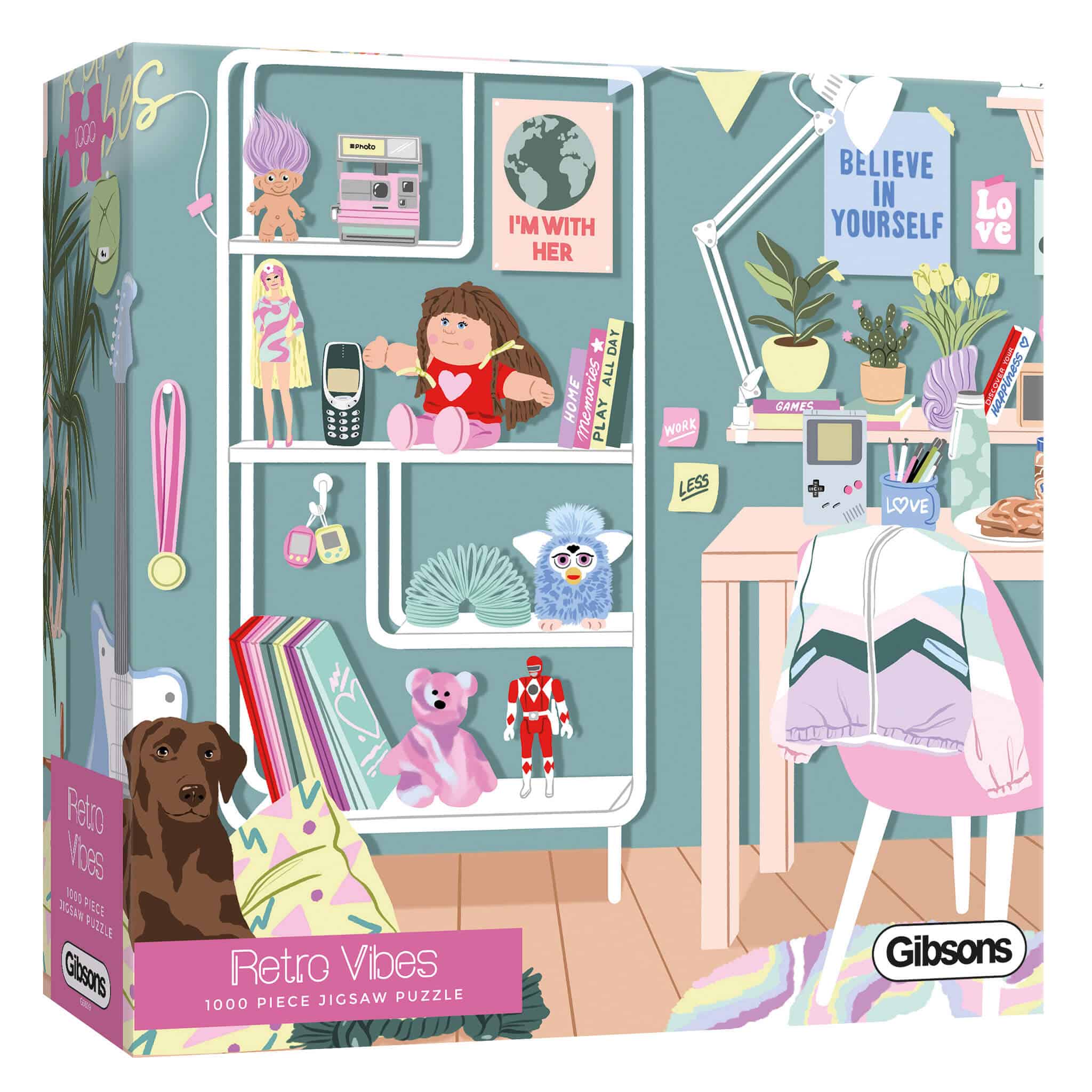 Gibsons puzzel - retro vibes - 1000 stukjes
