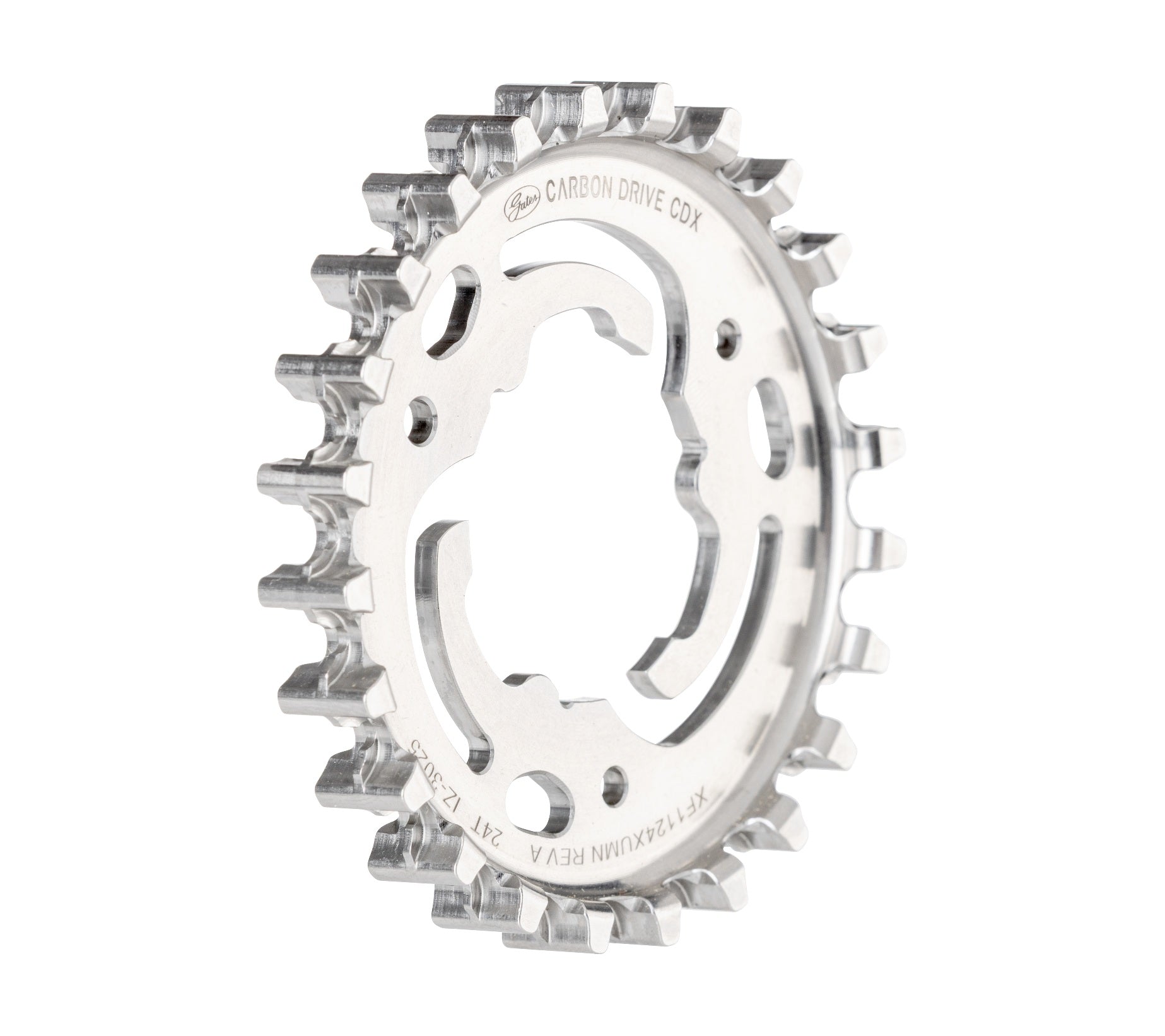 Gates sprocket cdx 24t shimano ub alfine nexus fl wire flange