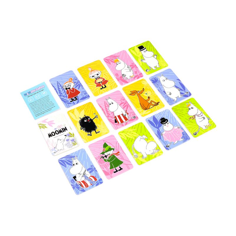 Union moomin kids memory kaartset
