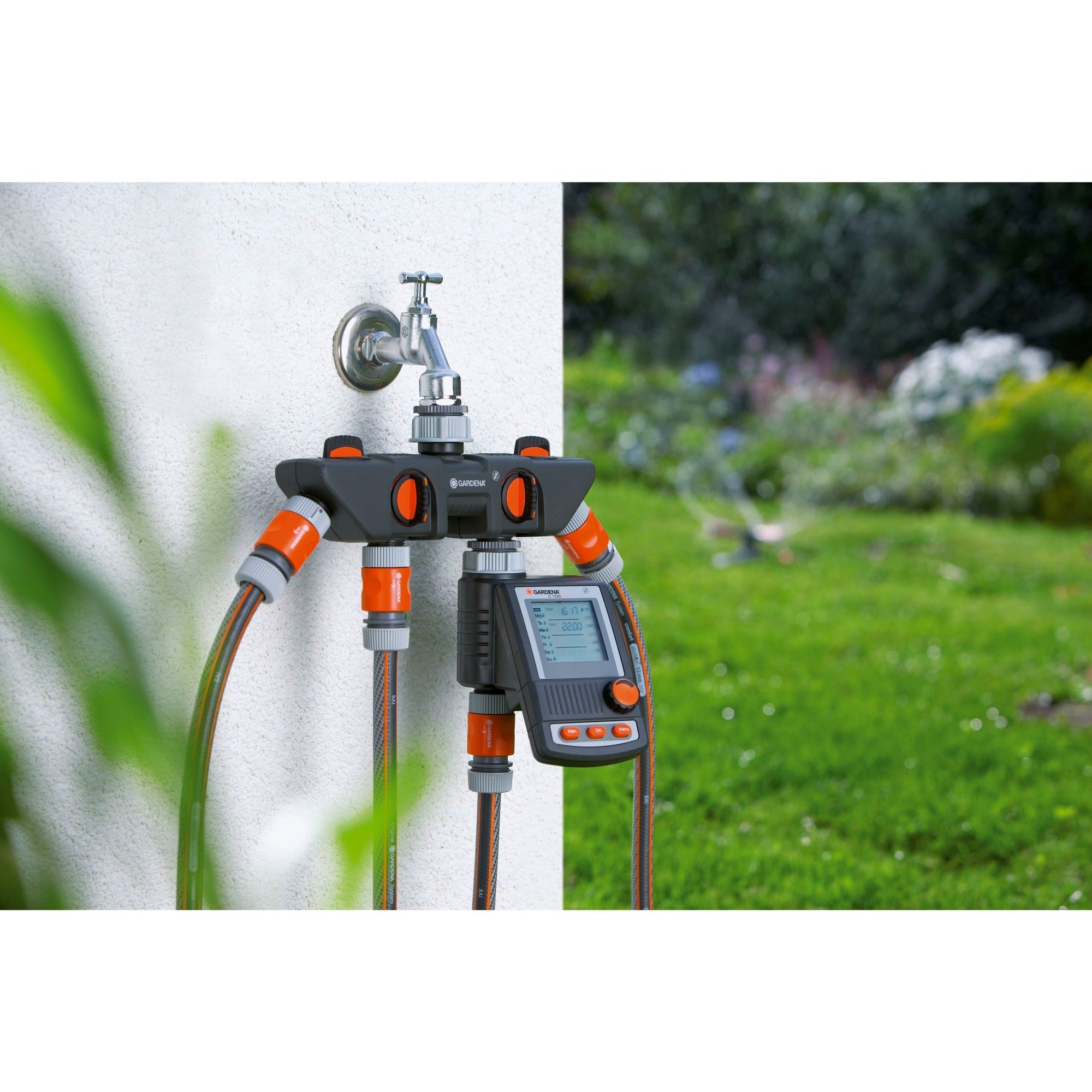 GARDENA GARDENA 4-weg waterverdeler