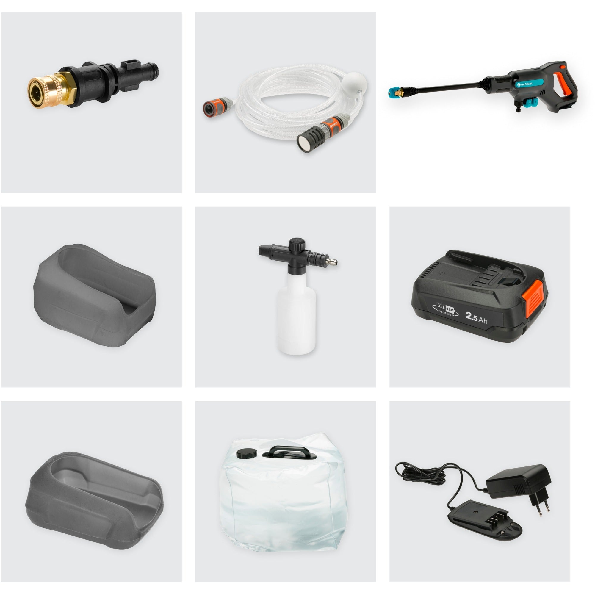 GARDENA GARDENA AquaClean 24 18 V P4A Premium Set