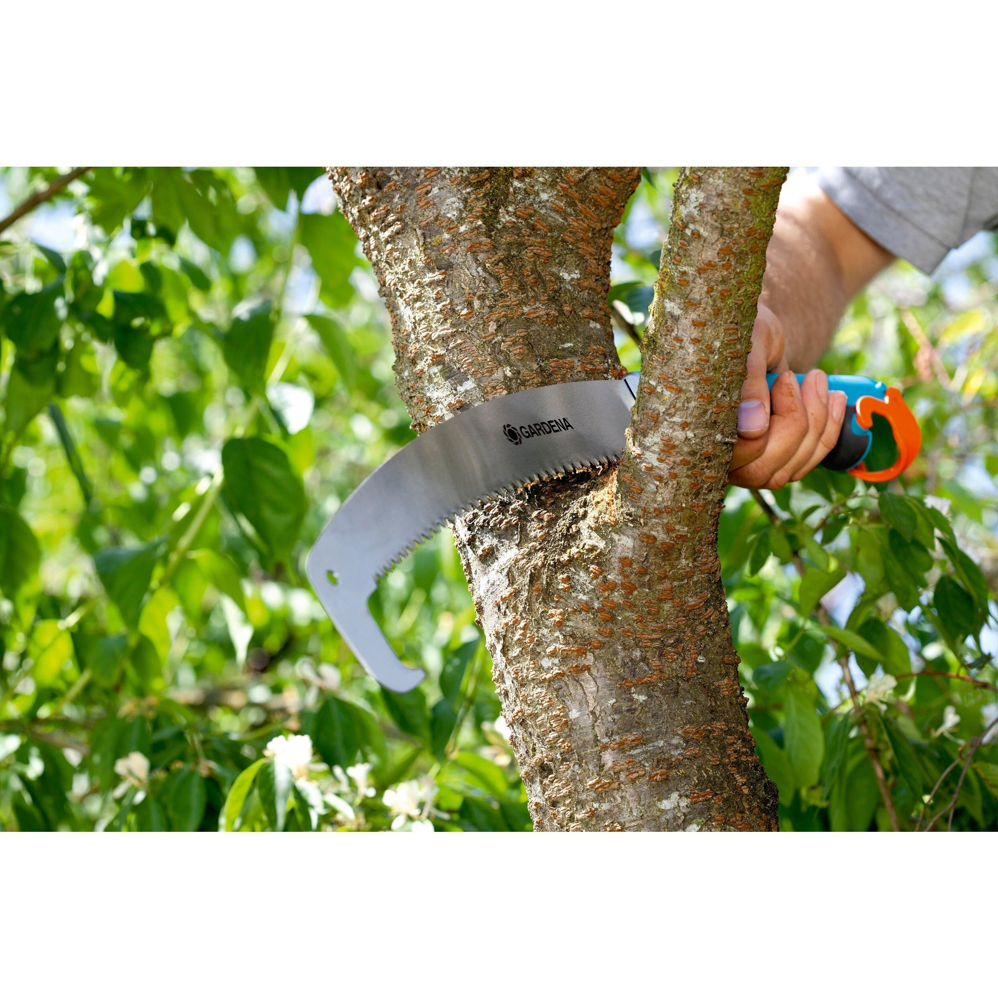 GARDENA GARDENA Combisystem-snoeizaag 300 PP gebogen