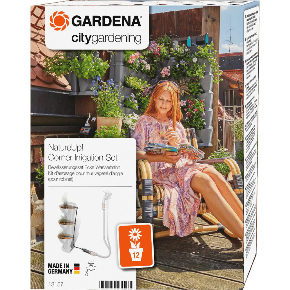 Gardena natureup! bewateringsset hoek waterkraan druppelsysteem (13157-20)
