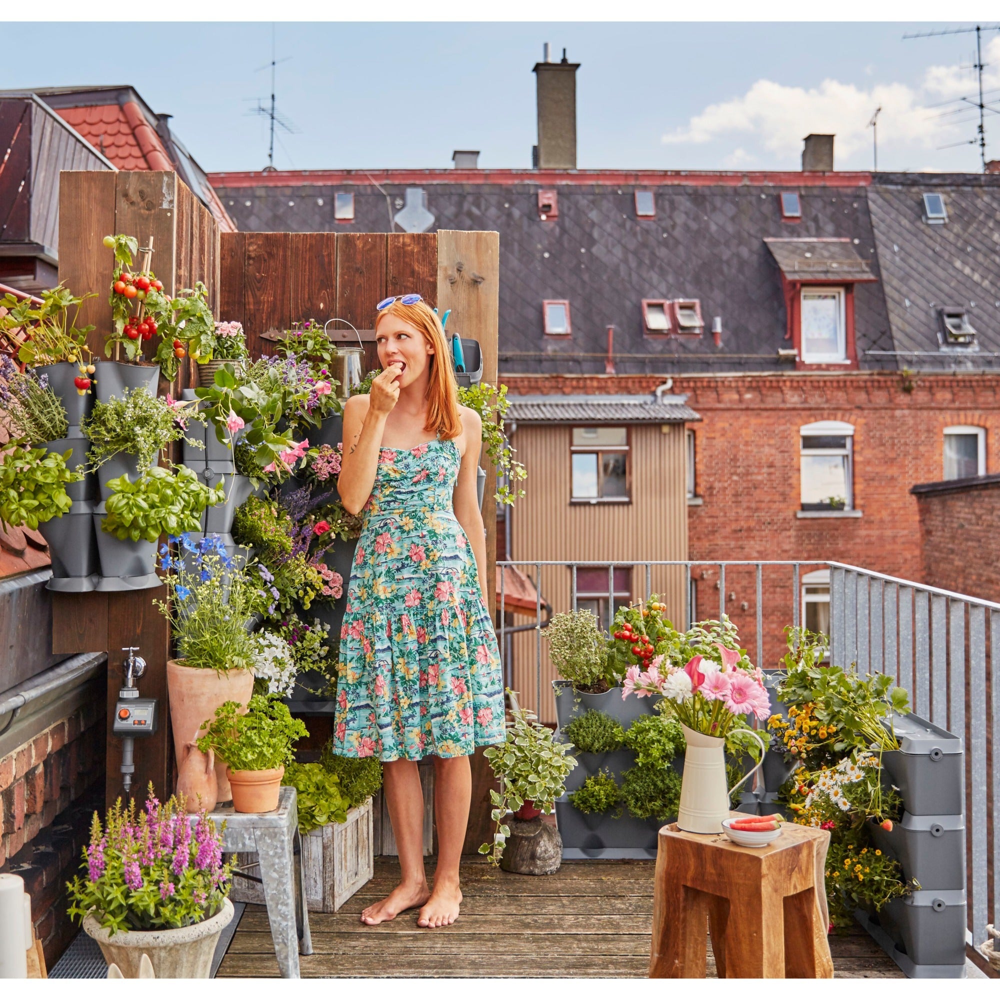 GARDENA GARDENA NatureUp! Bewateringsset Verticaal Waterkraan