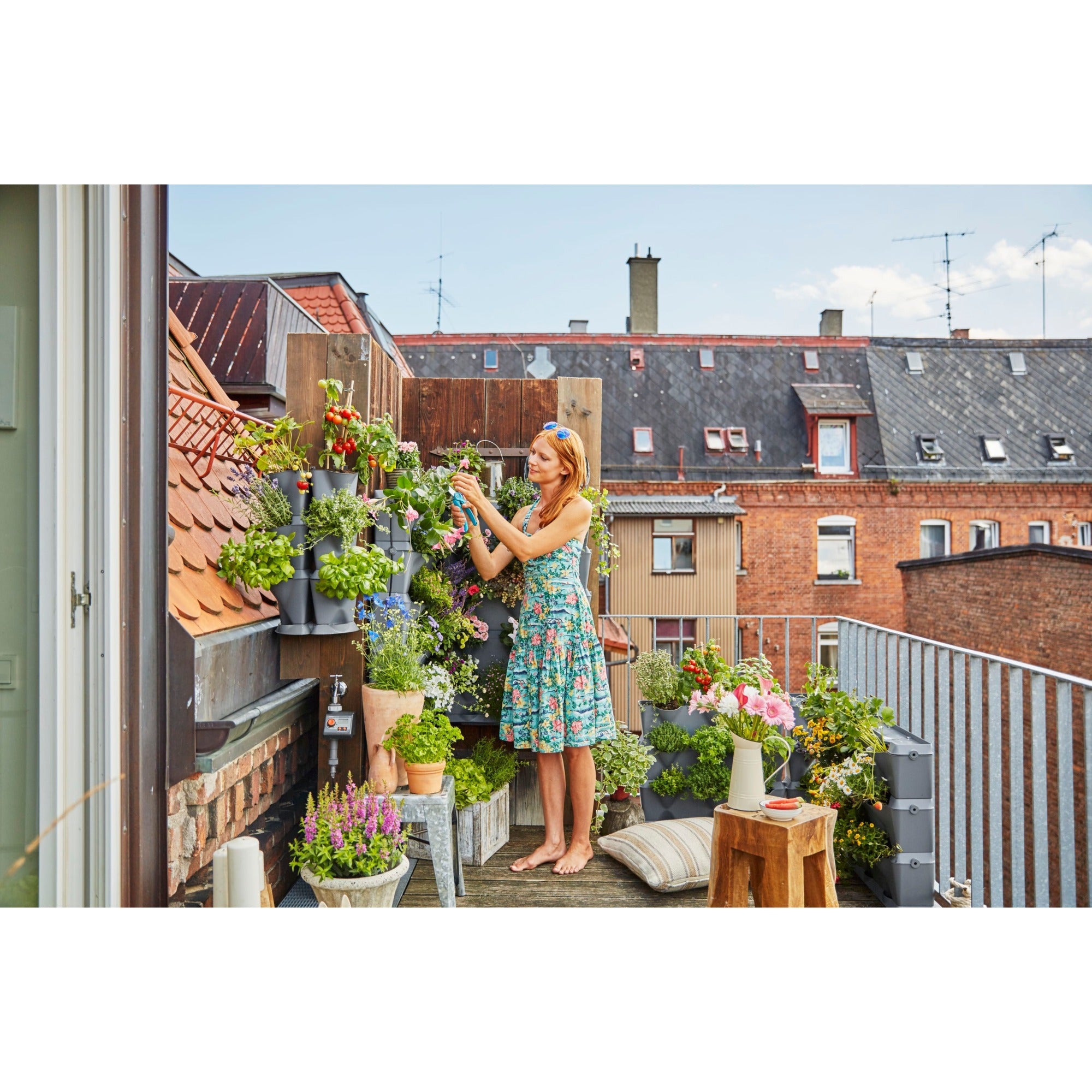 GARDENA GARDENA NatureUp! Bewateringsset Verticaal Waterkraan