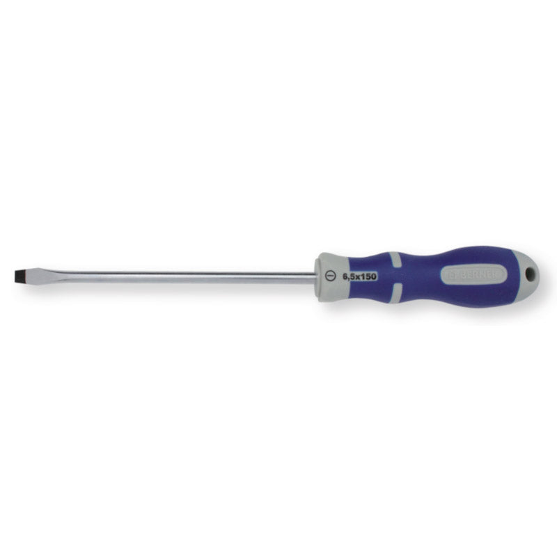 Berner schroevendraaier plat topline 5.5mm x 125mm