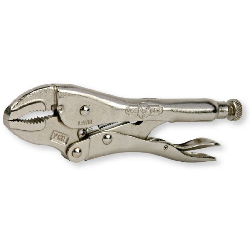 251453 greeptang 10cr met gebogen bek 250 mm