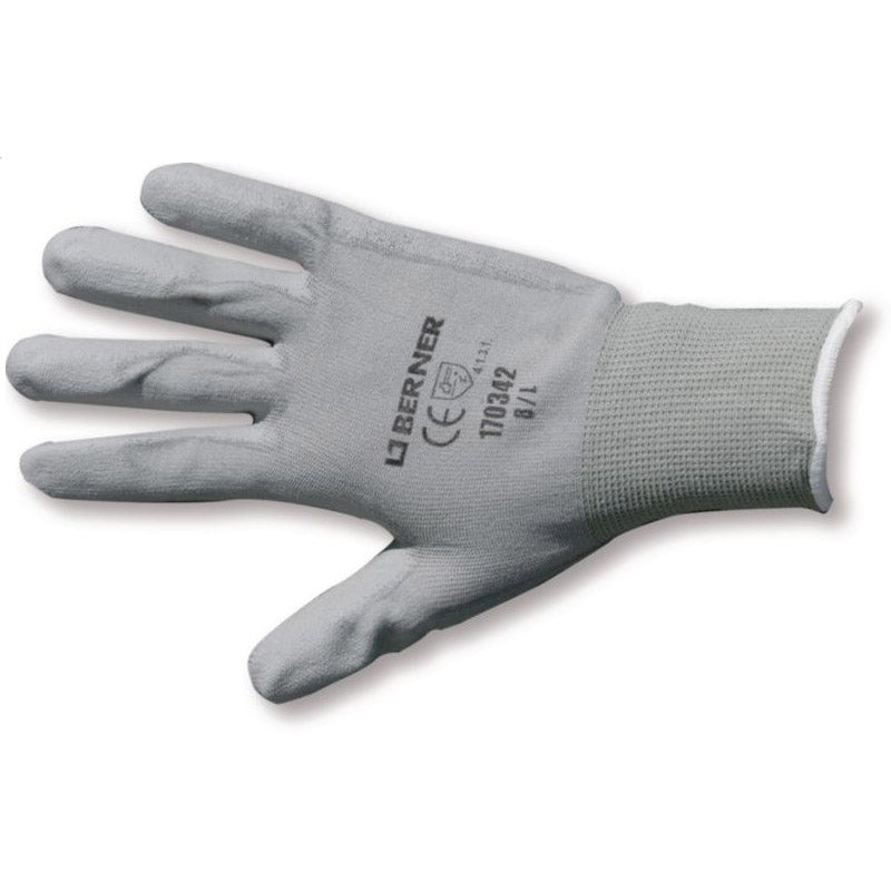 Bernois | Gant de travail | Pu | Gris
