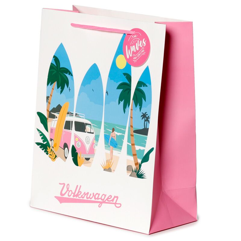Volkswagen busje vw t1 golven cadeautasje - groot