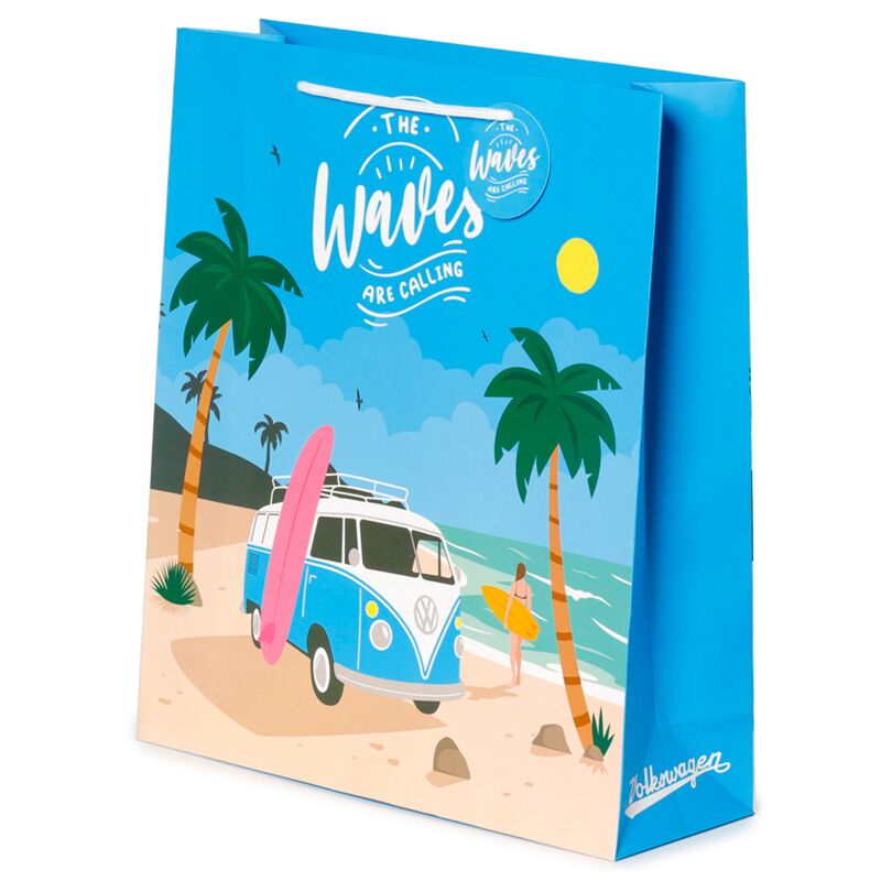 Union volkswagen busje vw t1 waves cadeautasje - extra large