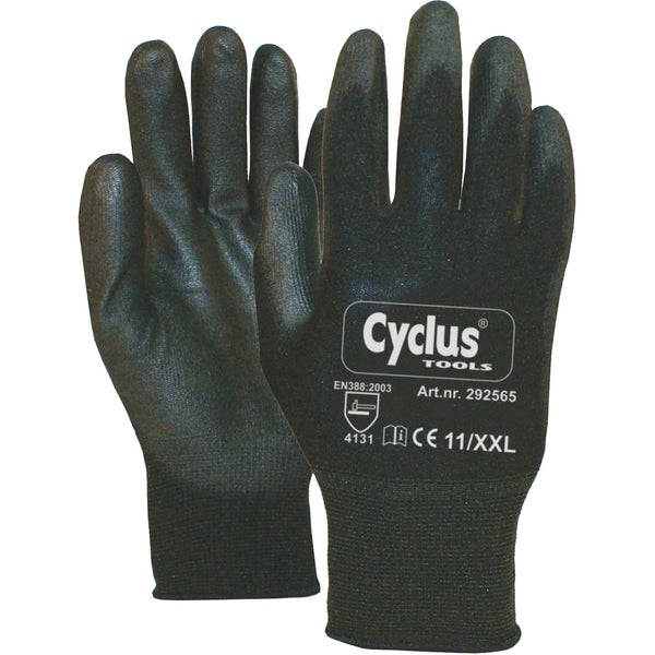 Cycplus Werkhandschoenen Pu-Flex Xxl (11) Zwart