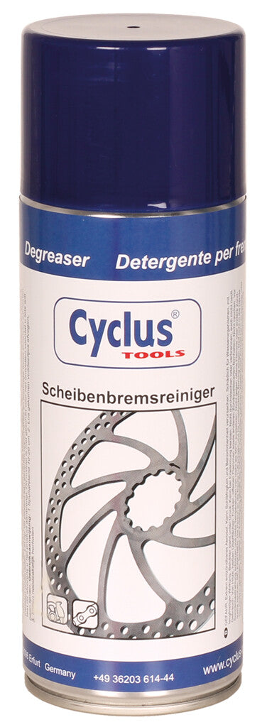 Cycplus cyclus ontvetter remschijf spuitbus 400ml