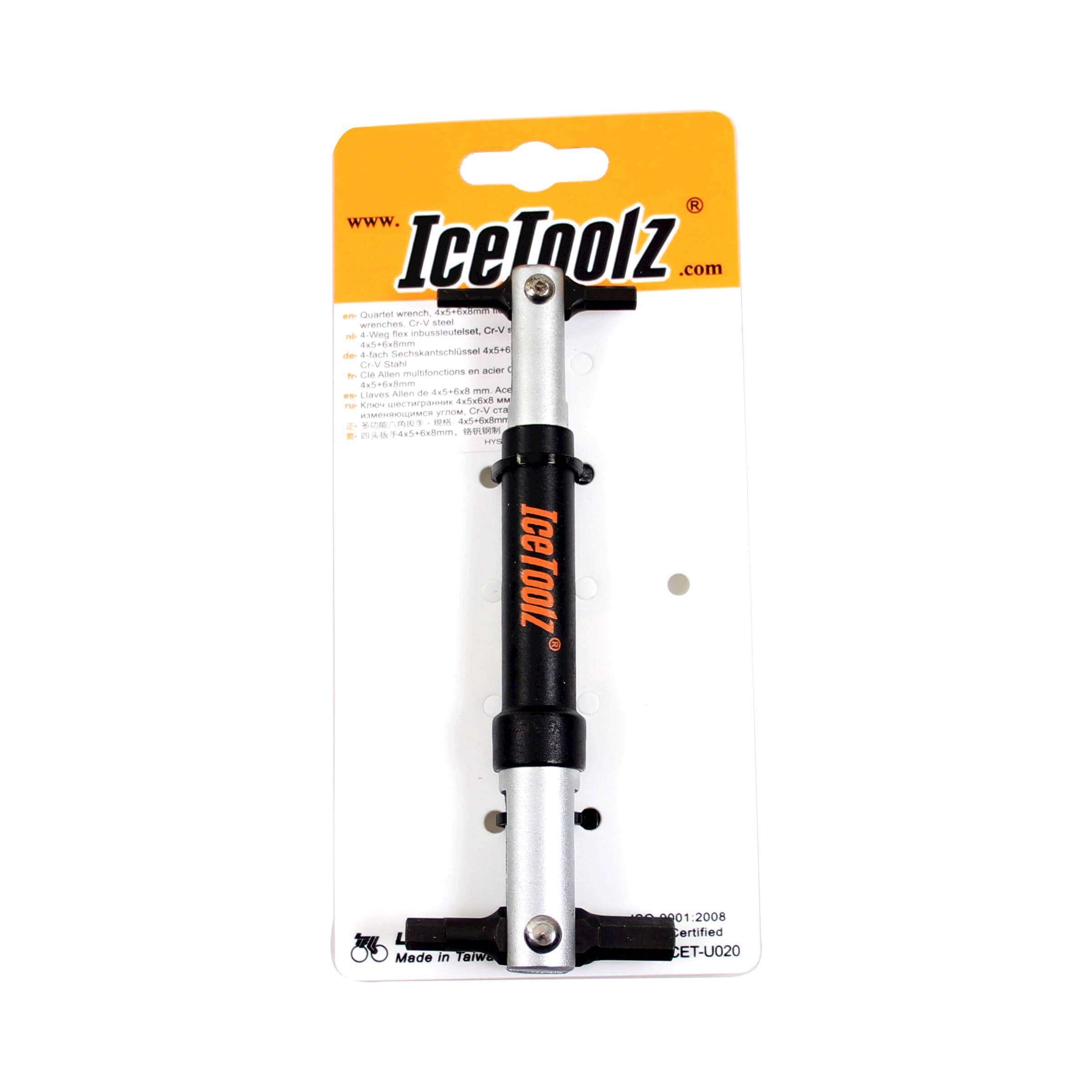 Lifu inbussleutel 4 5 6 8 mm Flex