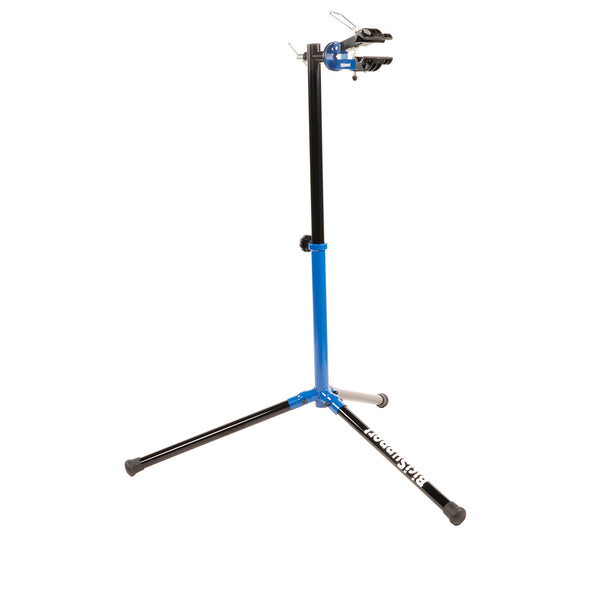 Bicisupport folding clamp XL repair stand black blue