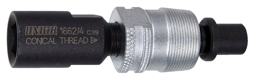 Dr unior cranktrekker voor gemonteerde crankaad.