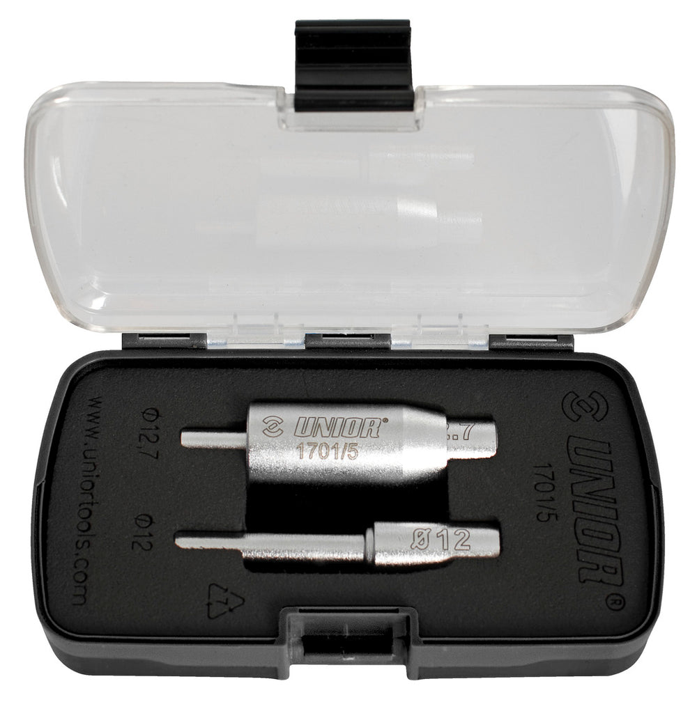 Unior schokdemperbus-extractieset 1701 5 12 - 12,7