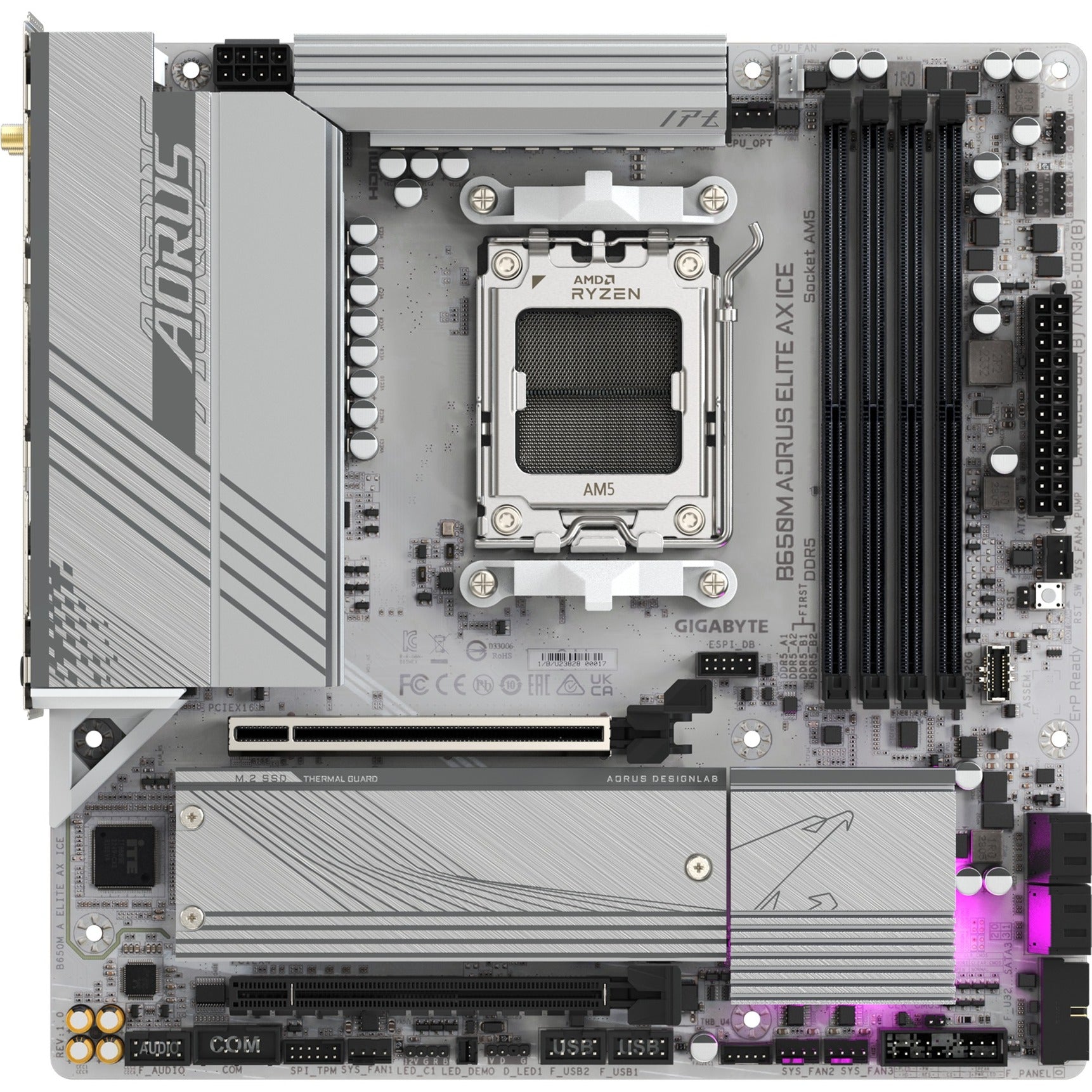 GIGABYTE GIGABYTE B650M Een ELITE AX ICE