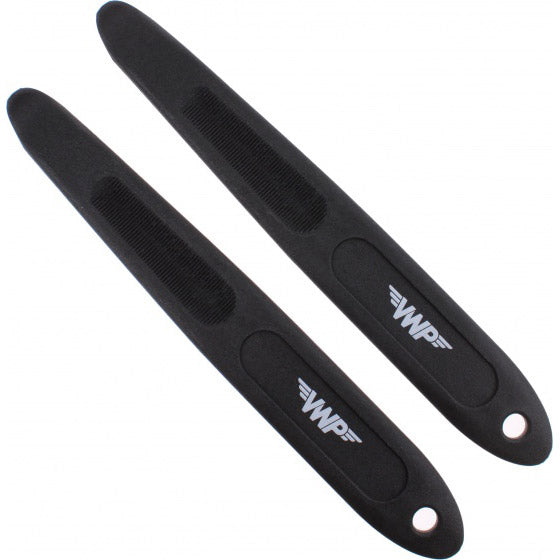 VWP Jeu de démonte-pneus 2 pièces PVC Extra fort long noir